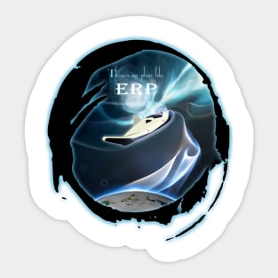 No place like ERP Sticker